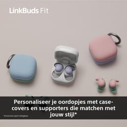 SONY LinkBuds Fit In-ear Draadloze oordopjes Met Noise-cancelling Groen — thumbnail 5