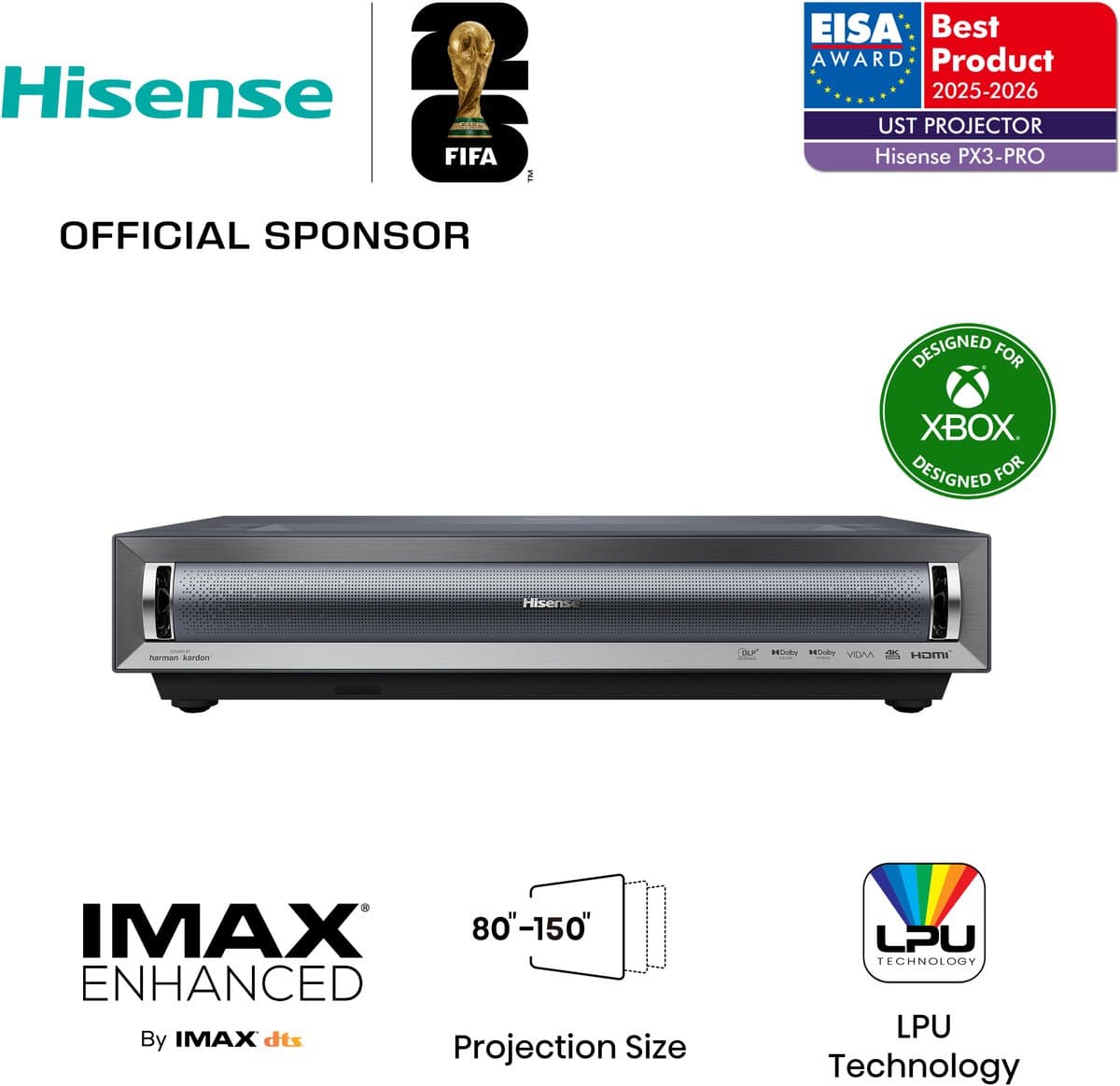 Hisense PX3-PRO Laser Cinema — afbeelding 1