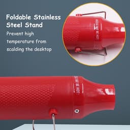 Mini Hot Air Gun - Handheld Hot Air Blow Dryer - Portable Hot Air Fan - DIY Gebruik — thumbnail 4