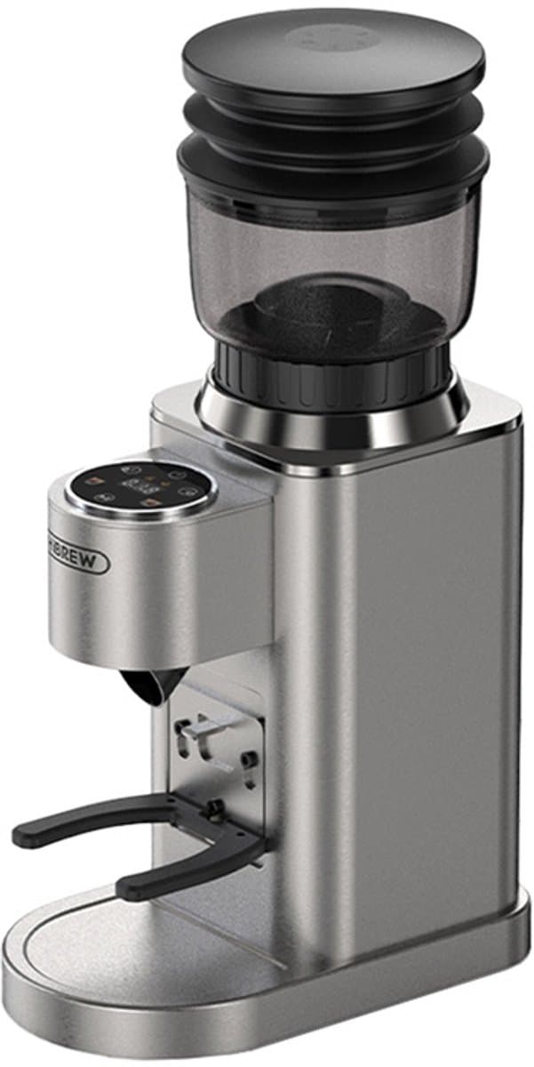 HiBREW G7 koffiemolen, 48 maalstanden, antistatische technologie, roestvrijstalen conisch maalwerk, aanraakpaneel, compatibel met portafilters van 51/54/58 mm, koffie malen zonder vasthouden — afbeelding 1