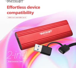 1TB Type-C USB 3.2 Gen 2 Externe Draagbare SSD - Trillingsbestendige Solid State Drive — thumbnail 4