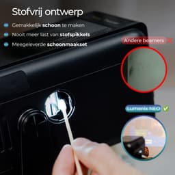 Lumenix® NEO Mini Beamer – Full HD Projector met Netflix, Android 13, WiFi 6 & Bluetooth 5.0 – Autofocus & 4D Keystone – Thuisbioscoop Beamer – Zwart — thumbnail 4