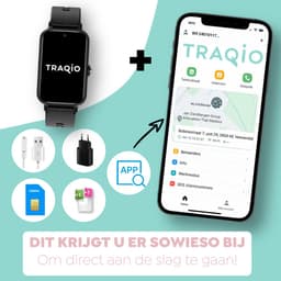 Traqio TRQ11 - GPS horloge kinderen - gps horloge kind - kinderhorloge bellen - veilig buiten spelen horloge kind - kinderhorloge met gps - kinderhorloge - Kinder smartwatch GPS - GPS horloge school — thumbnail 5