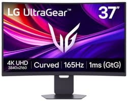 LG UltraGear 37G800A-B - 4K UHD - Curved Gaming Monitor - 165hz - VA - USB-C 65W - 37 inch