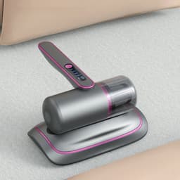 CHIWIN Matras Huisstofmijt Stofzuiger - Draadloze Bank Reiniger met UV-C Lamp - Handheld Bed Stofzuiger - 10000Pa Zuigkracht en Extra Breed 280mm Mondstuk - 95% Mijtverwijdering - 8000x/min Kloppen - Combineert Zuigen, Kloppen en UV-licht — thumbnail 1