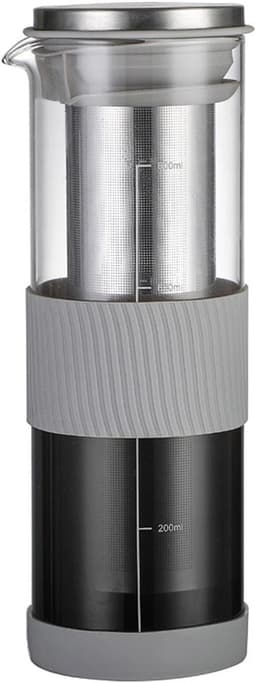 Draagbare koudeinfusiekoffiemachine, 800 ml capaciteit, thermische isolatieglazen koudekoffiemachines, karafs — thumbnail 1