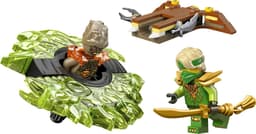 LEGO Ninjago - Lloyd vs. aardemonster in spinner Constructiespeelgoed — thumbnail 4