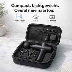 Massage Gun - Massage Pistool - Massage Gun Professioneel - 10 Opzetstukken - 99 snelheden - Sport en Relax Massage Apparaat Gun — thumbnail 3