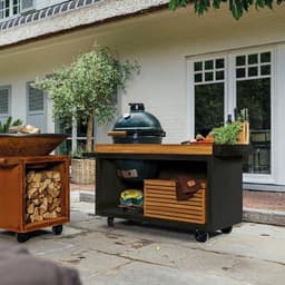 OFYR - KAMADO TABLE - ZWART - 135 PRO TEAKHOUT — thumbnail 3