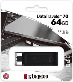 Kingston DataTraveler 70 64 GB usb-stick — thumbnail 4