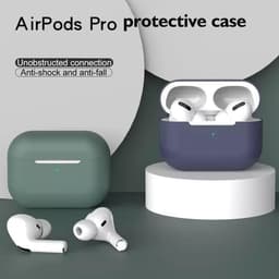 Hoesje geschikt voor Airpods Pro Hoesje - Airpods Case - Hoesje voor Airpods - Airpods Hoesje Siliconen Case - Airpods 1 Hoesje — thumbnail 2