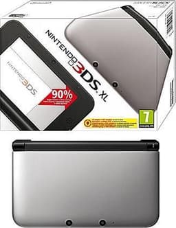 Nintendo 3DS XL draagbare game console Zwart, Zilver 12,4 cm (4.88'') Touchscreen Wi-Fi — thumbnail 3