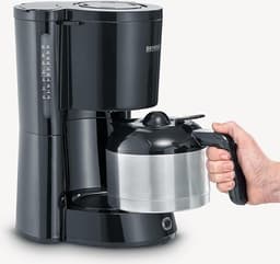 SEVERIN Koffiezetapparaat thermokan aromatische snelle stille koffie 10 kopjes zwart KA 4835 — thumbnail 3