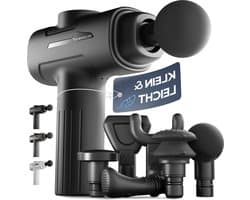 Massage Pistool 6 massagekoppen 3200 omw-min USB-C-aansluiting spiermassage gun zwart