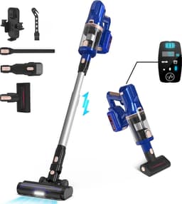 SteeFly® Steelstofzuiger INSE - Steelstofzuiger - Stofzuiger - Stofzuiger zonder zak - Blauw — thumbnail 1