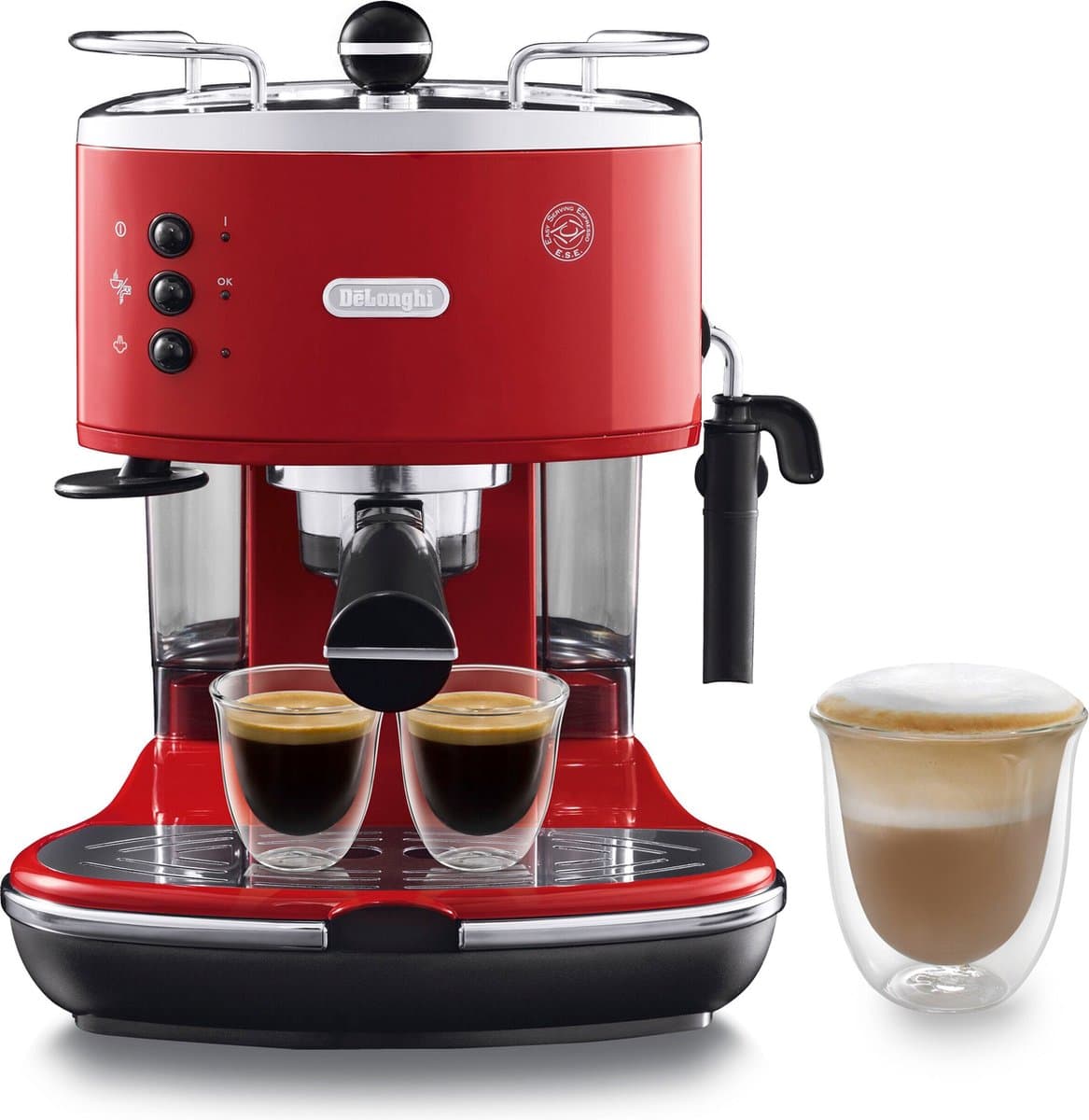 DeLonghi 311.R - Pistonmachine -Rood — afbeelding 1