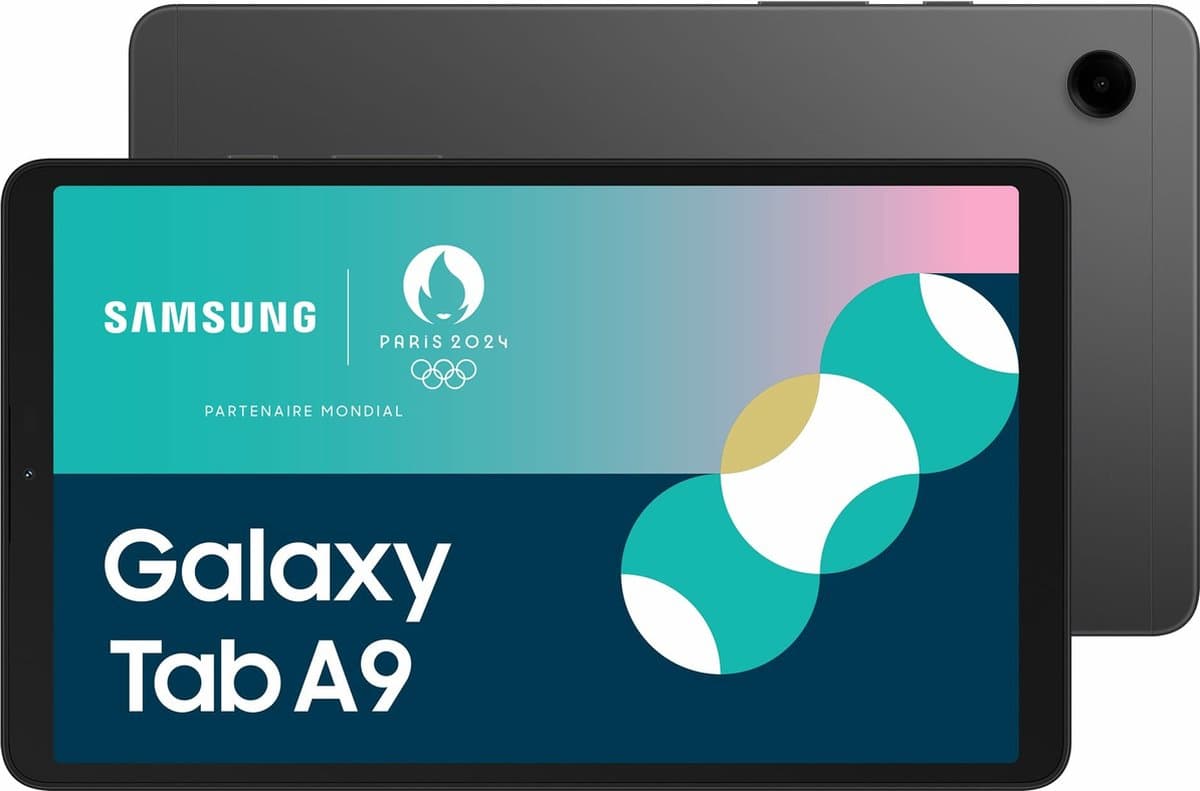 Samsung Galaxy Tab A9 4G LTE-TDD & LTE-FDD 64 GB 22,1 cm (8.7") 4 GB Wi-Fi 5 (802.11ac) Grafiet — afbeelding 1