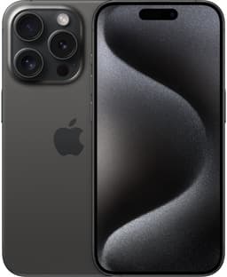 Apple iPhone 15 Pro - 256GB - Zwart Titanium — thumbnail 1