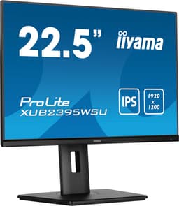 iiyama ProLite XUB2395WSU-B5 - 23 Inch - IPS - WUXGA - USB-hub - In hoogte verstelbaar — thumbnail 1