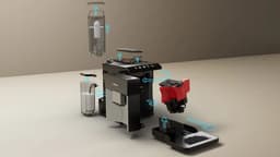 Siemens EQ500 TQ513R01 - Volautomatische espressomachine - Licht zilver — thumbnail 2