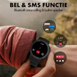 Denver Smartwatch - Android iOS - GPS - Volledige Belfunctie - Sporthorloge - Hartslagmeter - Saturatiemeter - Slaapmonitor - SWG339 — thumbnail 3