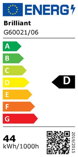 Brilliant Salerno - Plafondventilator - Met verlichting - LED 48W - 3000K-6500K - 58cm - Dimbaar - Zwart - Zeer stil — thumbnail 2