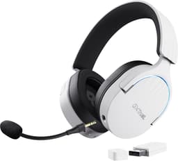 Trust GXT 491W Fayzo - Gaming Headset - Draadloos - 7.1 Surround Sound - Over-ear - Wit — thumbnail 2
