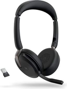 Bluetooth Headset with Microphone Jabra Evolve2 65 Flex Black — thumbnail 3