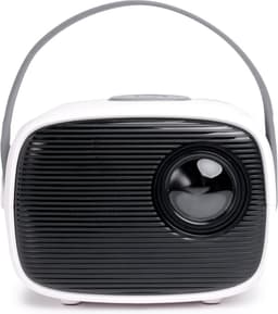 QLT TV Projector – Mini Beamer met LED Lichtbron – Resolutie 800 x 480 Pixels – 16:9 – Projectieafstand 1 tot 4 Meter – Met Afstandsbediening - Wit — thumbnail 1