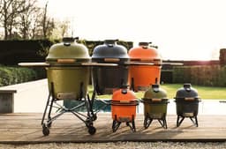 RON Keramische BBQ Small steengrijs 33cm - Grijs - — thumbnail 3