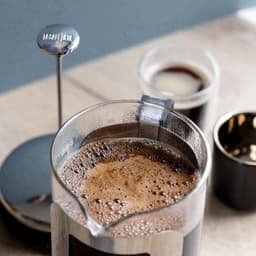 La Cafetière Roma Roestvrij Staal French Press Koffiezetapparaat met Brede Handgreep — thumbnail 3