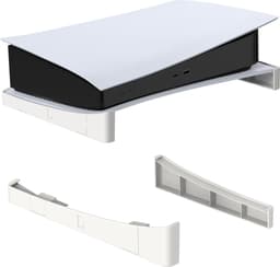 YONO Standaard Horizontaal geschikt voor PS5 - Houder Playstation 5 Stand Accessoires Beugel - Wit — thumbnail 1