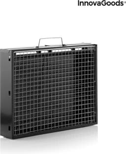 Tafelbarbecue – Draagbare Barbecue – Barbecue – Tafelbarbecue houtskool – bbq – Opvouwbare bbq – Kleine barbecue – Opvouwbare barbecue – bbq houtskool – Zwart — thumbnail 5