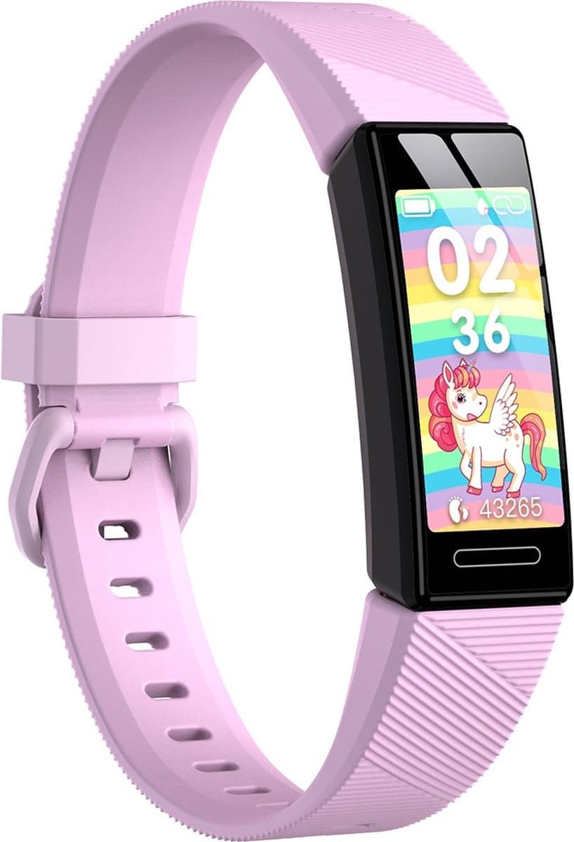 Smartwatch Kinderen - Waterdicht - Hartslag - Slaap Monitor - Roze — afbeelding 1