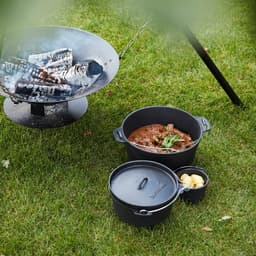 Barbecook - Junko sudderpot - Dutch Oven - Barbecuepan - Gietijzer - 9L — thumbnail 3