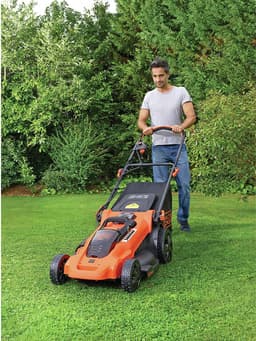 BLACK+DECKER 36V 2x2.5Ah 48cm 3IN1 AUTOSENSE Grasmaaier - CLMA4825L2-QW — thumbnail 4
