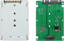 Let op type!! M. 2 NGFF SSD aan 2 5 duim SATA III adapter kaart met dekking — thumbnail 2