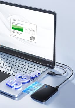 Dutch Wanted Space - Externe harde schijf - 250 GB - Harde schijf extern - HDD - Portable Harde schijven — thumbnail 4