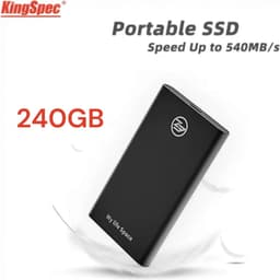 Draagbare SSD Externe Harde Schijf - Draagbare SSD - Snelle writing speed - 240GB aan Opslag - Storage - Opslag extern PC of laptop - USB 3.2 - type C - Portable SSD Mobile storage - Smart Portable High Speed - externe SSD - USB 3.2 GEN 2X2 type C — thumbnail 1