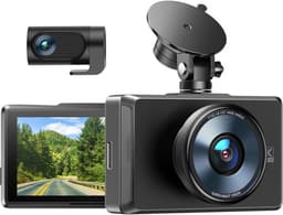 ApexArte® Dashcam voor Auto - Dualdashcam Voor en Achter - Full HD - Zwart — thumbnail 1