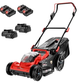 YARDIO Tools® - Grasmaaier Elektrisch - Grasmaaier Accu - Handmaaier - 430mm maaibreedte -42v incl. 4x 4.0a Accu en Snellader - tot 300m2 - Lawnmaster 430 PRO - LawnMaster430-4x-4.0aBAT — thumbnail 1
