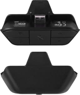 Stofdichte Stereo Headset Adapter - Hoofdtelefoon Converter met Game Control voor Xbox One Zwart . — thumbnail 3