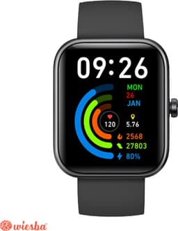 Wiesba Smart WBS25 Pro - Sporthorloge met Hartslagmeter - Bloeddrukmeter - Stappenteller - Sport Horloge - Smart Watch Saturatiemeter - Smartwatch 1.83in - 240 x 284 Resolutie — thumbnail 1