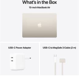 Apple MacBook Air (2025) 15 - M4 - 24 GB - 512 GB - Sterrenlicht — thumbnail 5