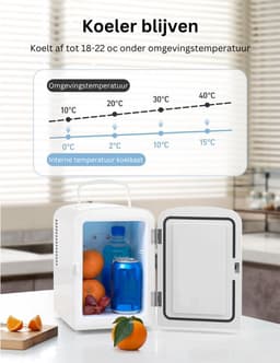 ApexArte® Mini Koelkast - Minibar - Skincare Fridge — thumbnail 2