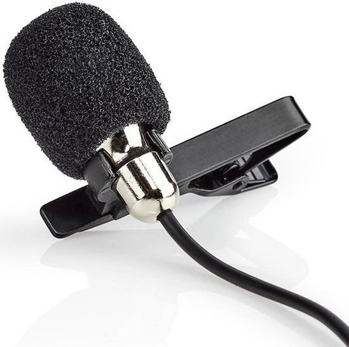 Knaak Clip-on Microfoon - Voor Laptops of Mobiele Telefoons - 1 stuk — afbeelding 1