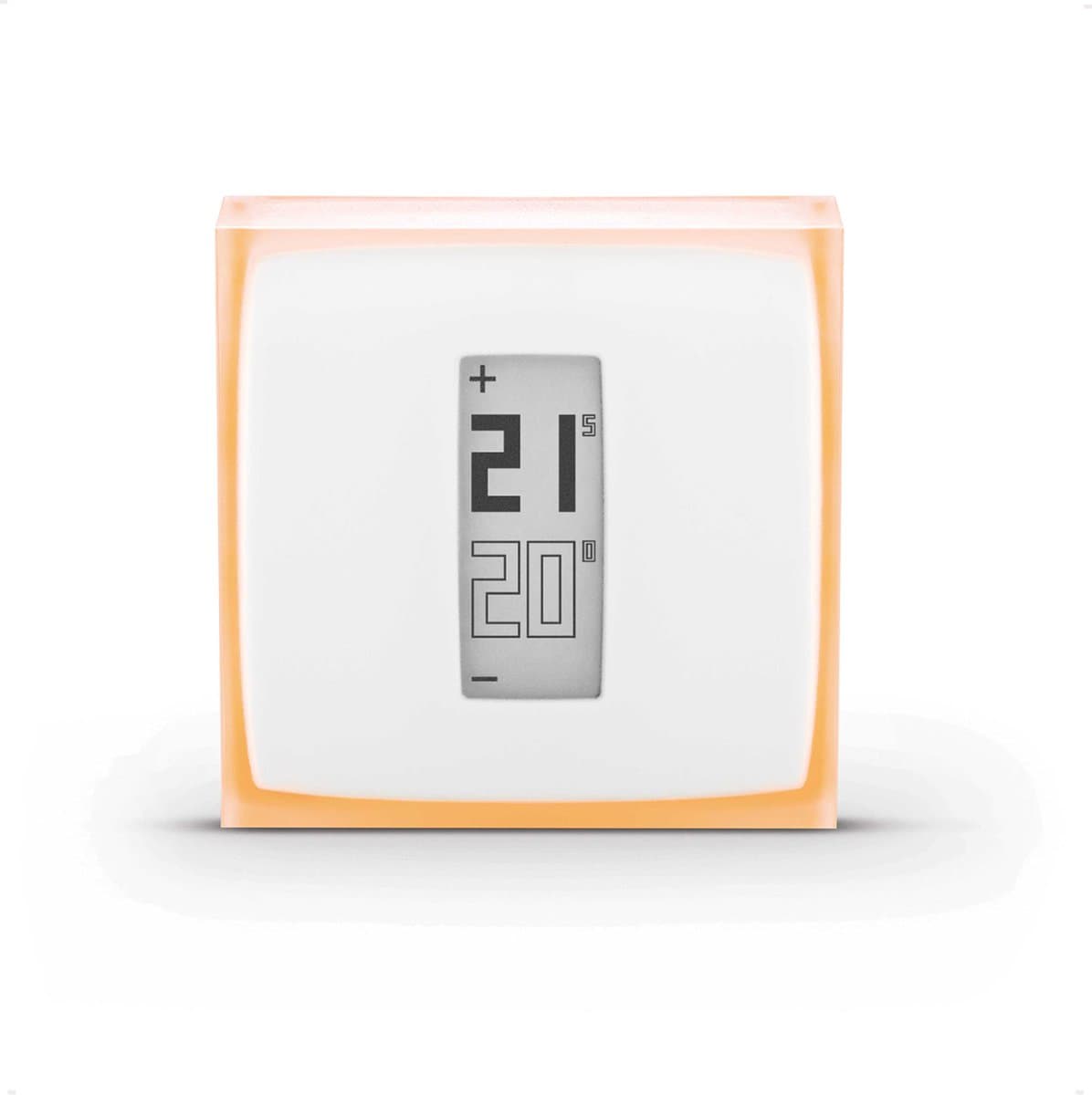Netatmo Slimme Thermostaat - Smart Thermostaat voor CV - Werkt met Google Home, Alexa & Apple Homekit - Draadloos - Wit — afbeelding 1