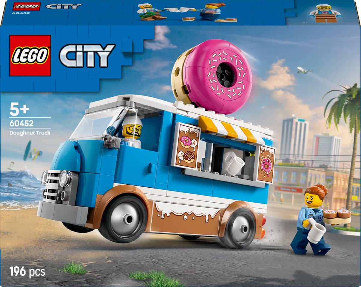 Lego City 60452 Donuttruck Bouwstenen — afbeelding 1