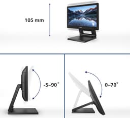Monitor Philips 162B9T/00 LED 15,6" LCD TN — thumbnail 4