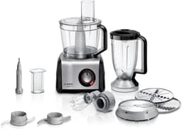 Bosch MC812M814 keukenmachine 1250 W 3,9 l Zwart, Roestvrijstaal, Transparant — thumbnail 2